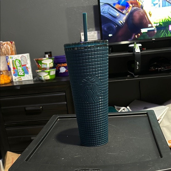 Starbucks Teal Textured Tumbler - Picture 1 of 3